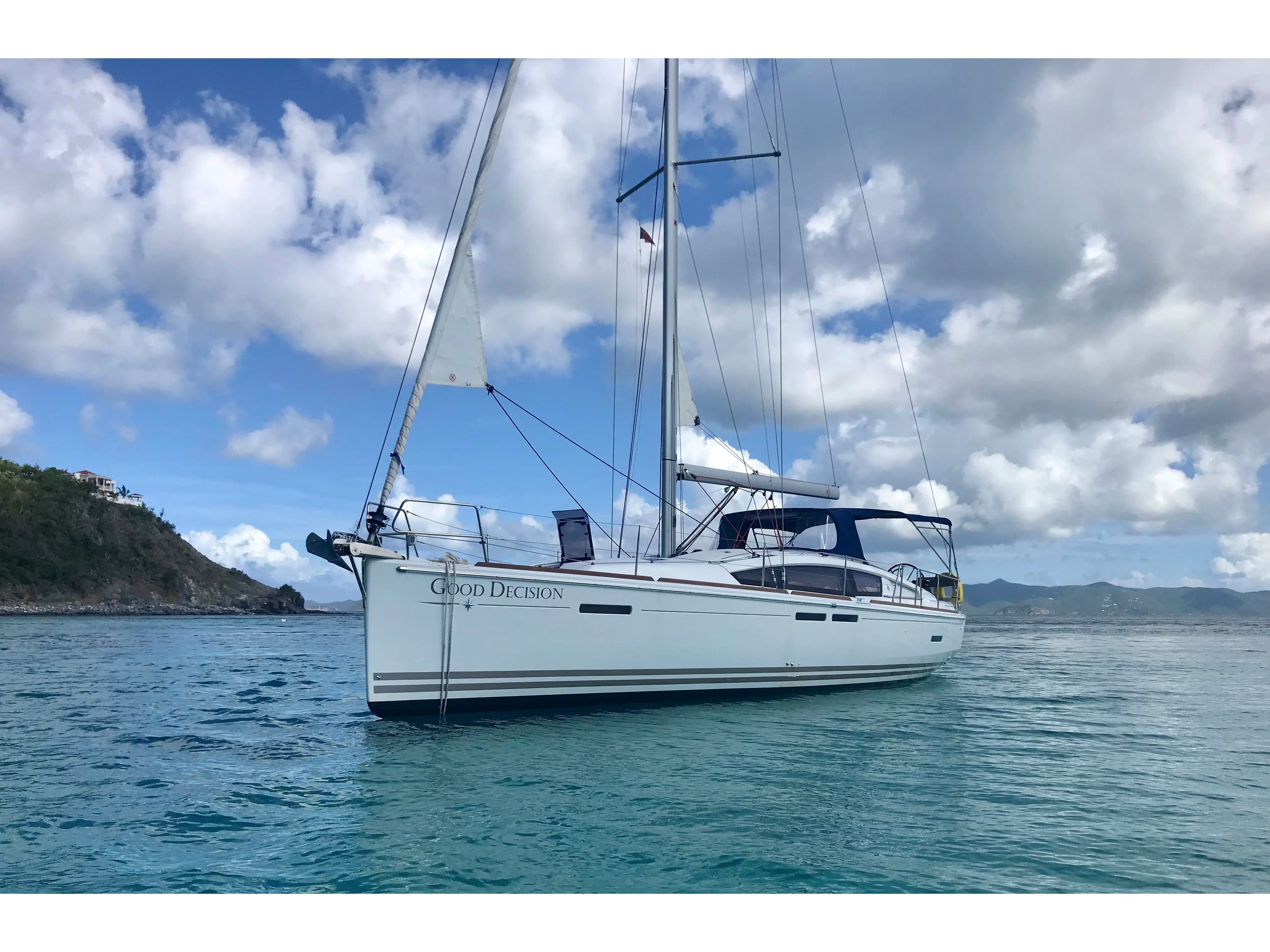 Good Decision, Jeanneau Sun Odyssey 44DS sailing monohull charter