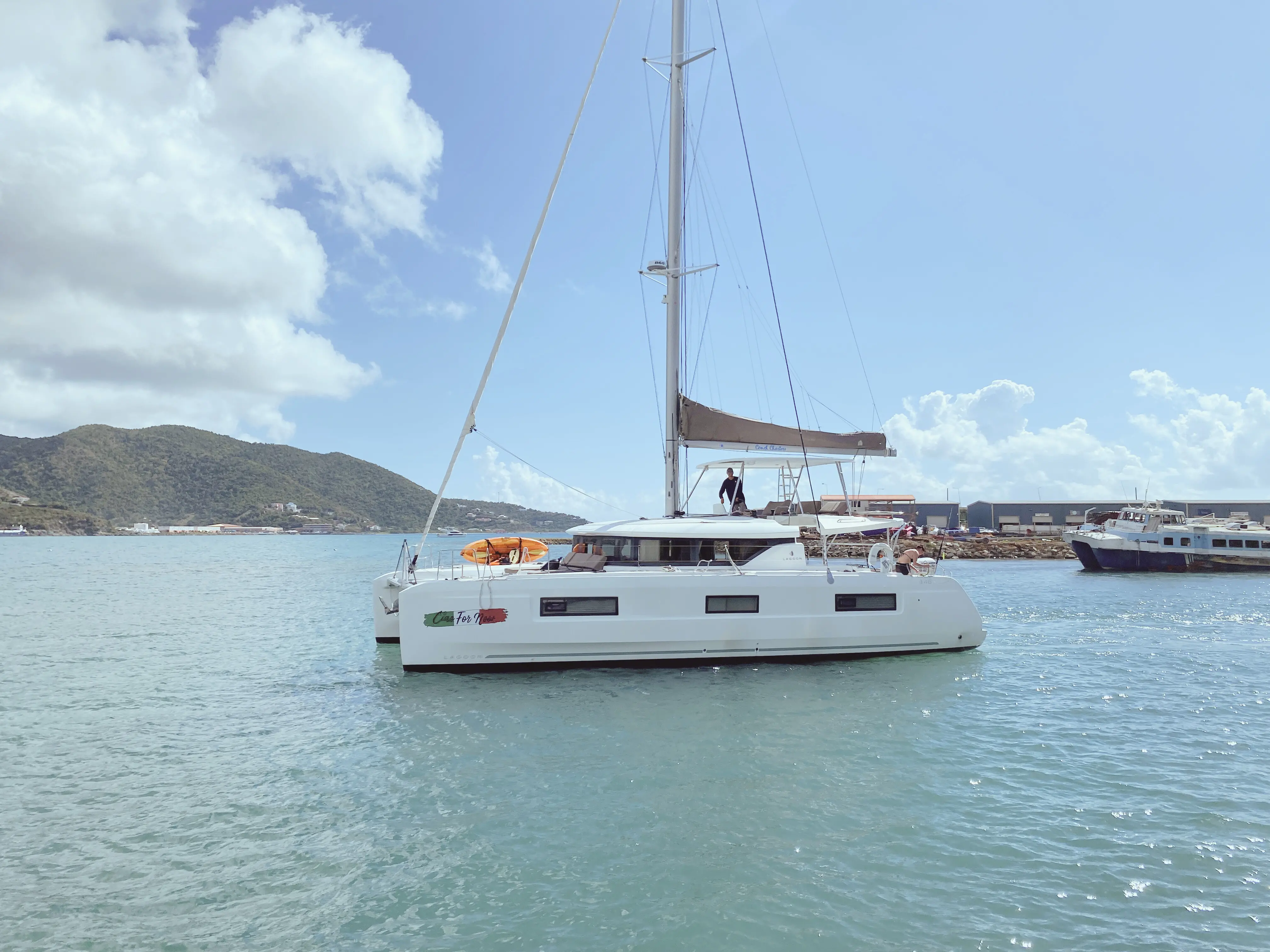 Ciao for now, Lagoon 46 sailing catamaran charter