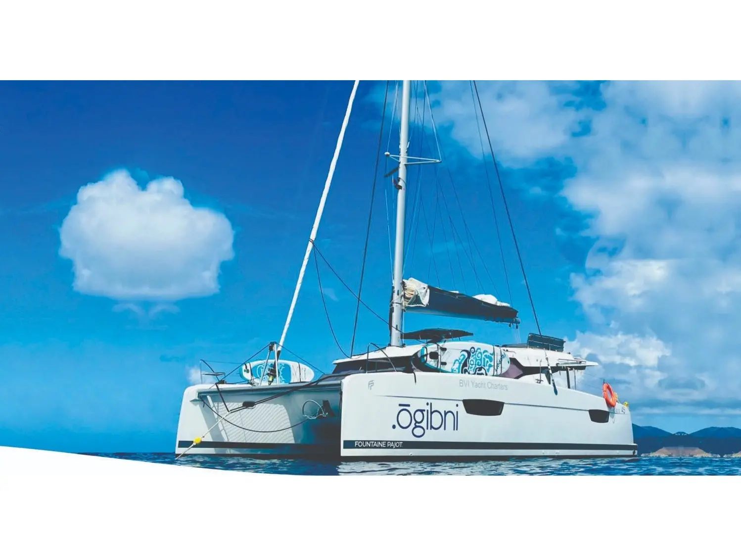 Ogibni, Fountaine Pajot Elba 45 sailing catamaran charter