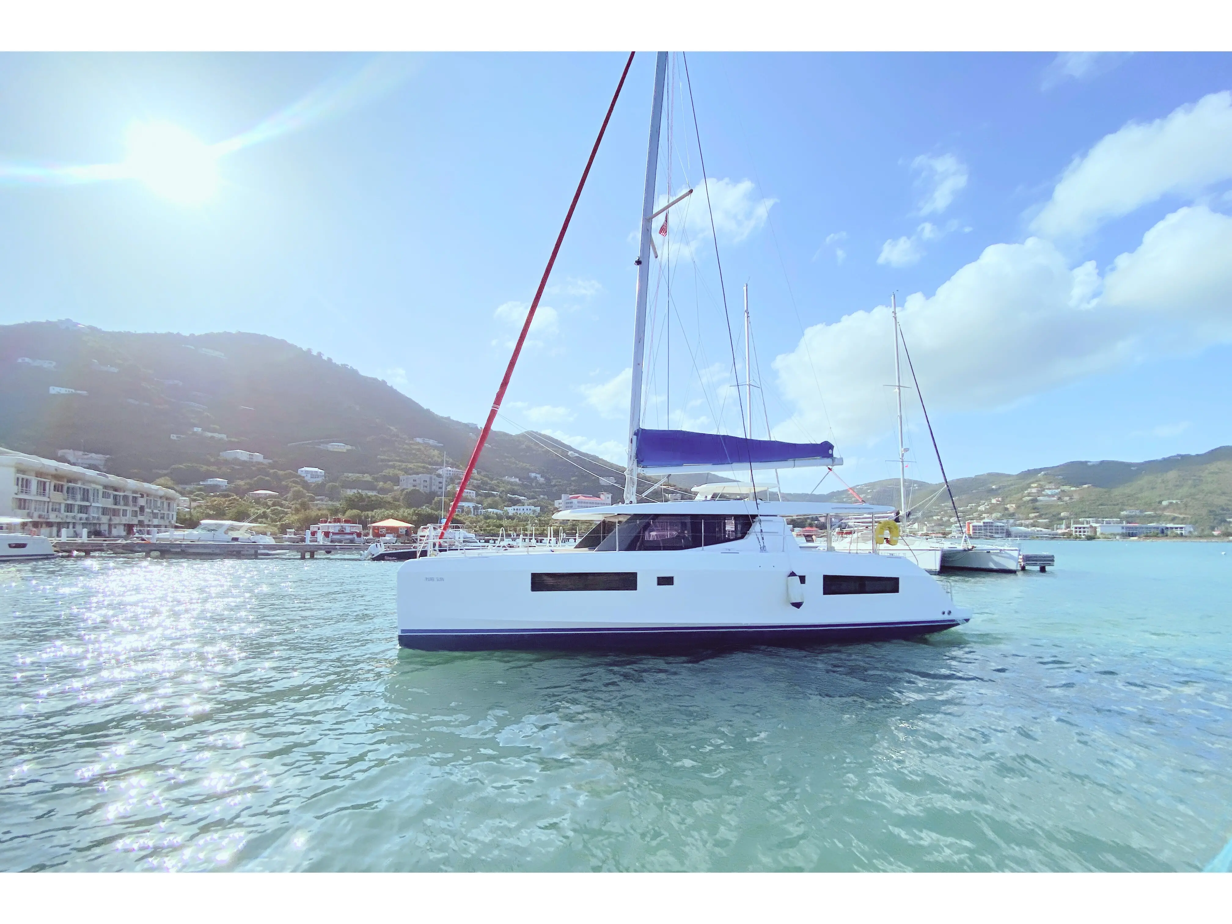 Pure Sun, Leopard 45 sailing catamaran charter