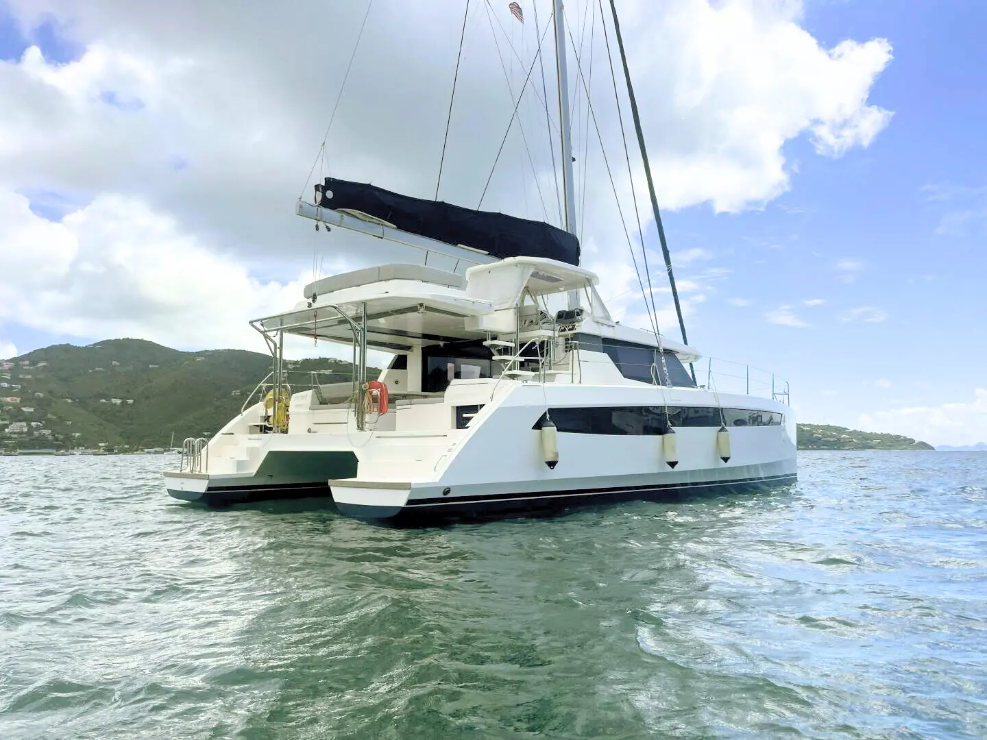 Diamond Girl, Leopard 50 sailing catamaran charter