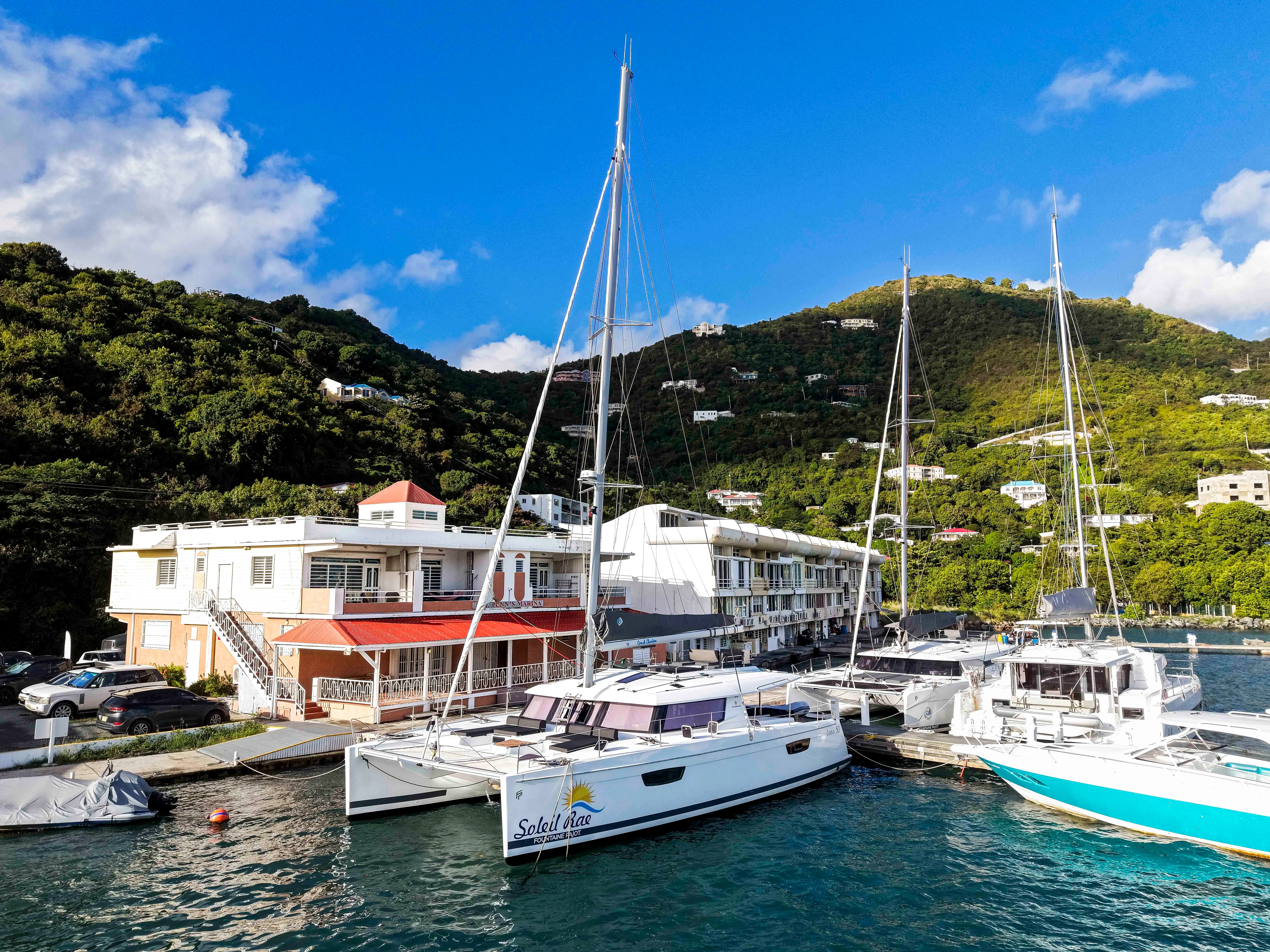 Soleil Rae, Fountaine Pajot Saba 50 (Owner's Version) sailing catamaran charter